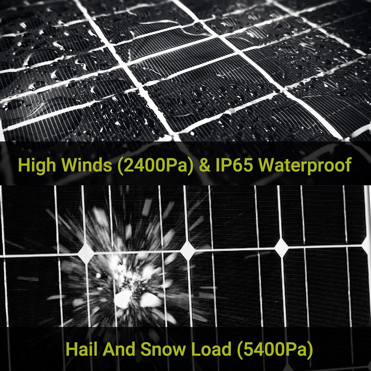 100W 12 Volt Monocrystalline Solar Panel Q18249