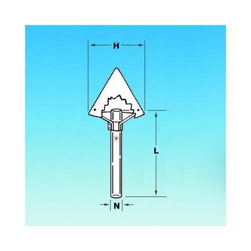 Modified Air Sampling Cane with Side Sample Port Q50797
