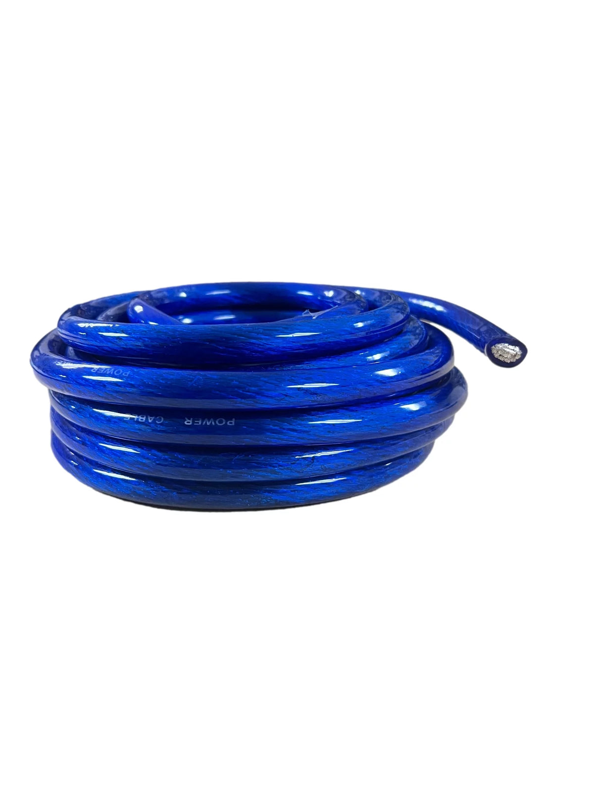 1/0 Gauge CCA Power Wire Cable 25ft Blue E4632