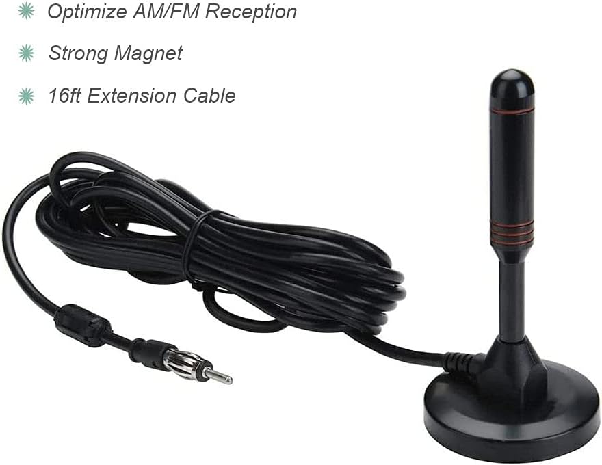 16ft Magnetic AM FM Car Antenna Z822