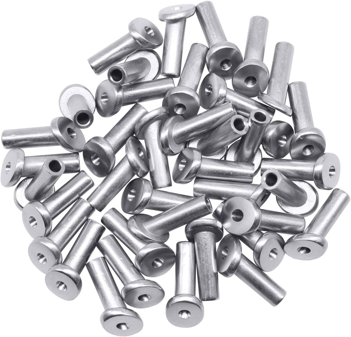 40 Pack 45 Degree T316 Stainless Steel Protector Sleeves T840311