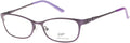 Satin Purple 51 mm Eyeglasses F38501