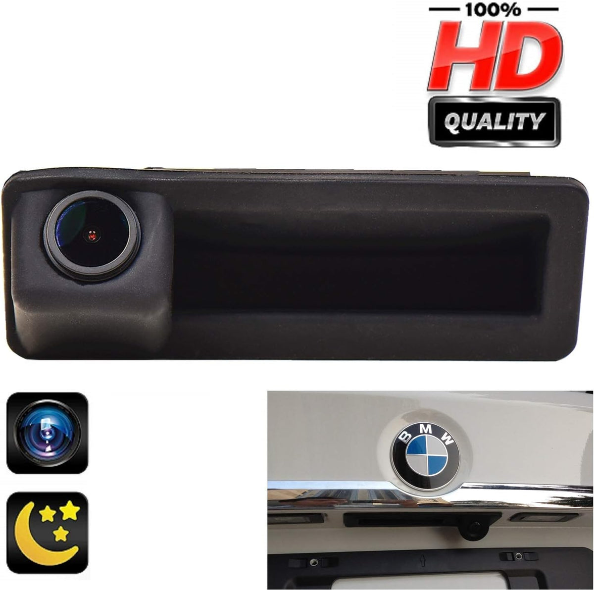 1280x720p Reversing Camera Integrated in Trunk Handle Rear View Backup Camera U401