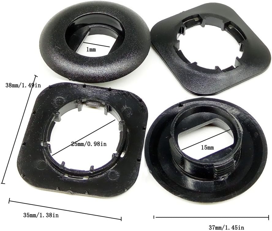 2 Car Mat Carpet Hold Down Retaining Clip Floor Grips Holder B6981