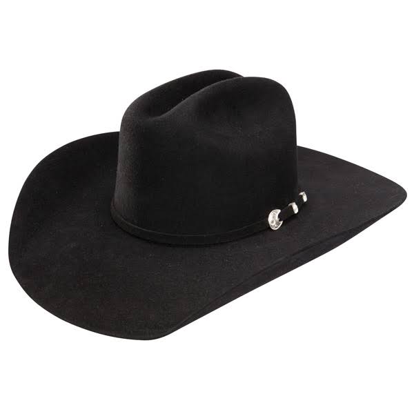 Black Buffalo Fur Hat T3568