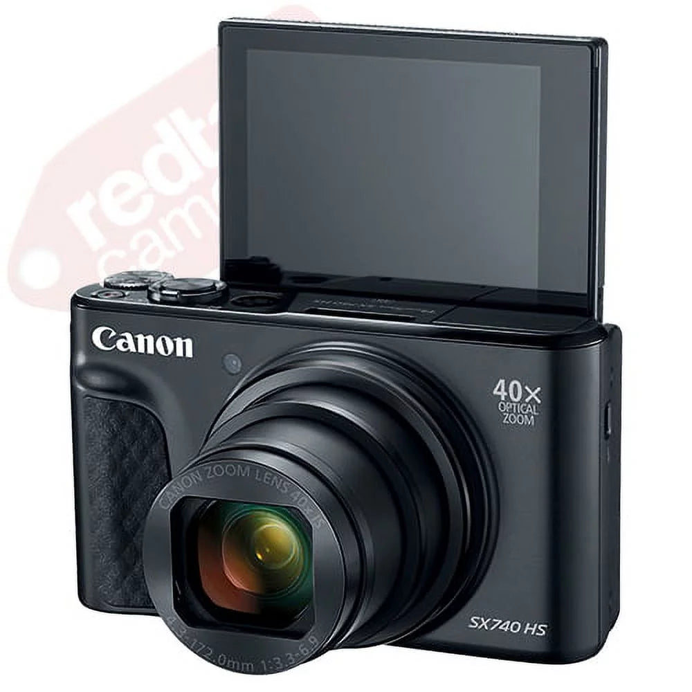 20.3MP 4K Digital Camera 40x Optical Zoom Black B2774