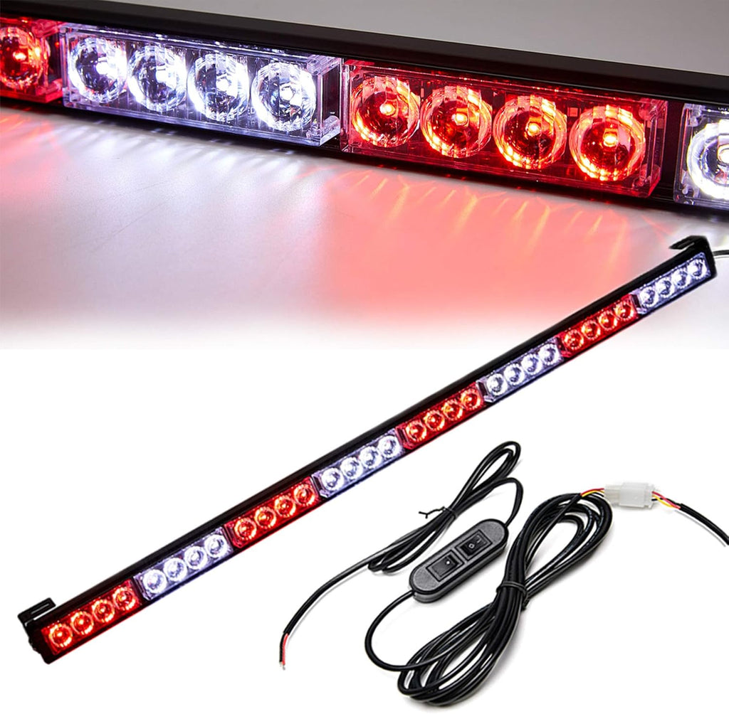 36 Inch LED Strobe Light Bar Red/Blue V201121