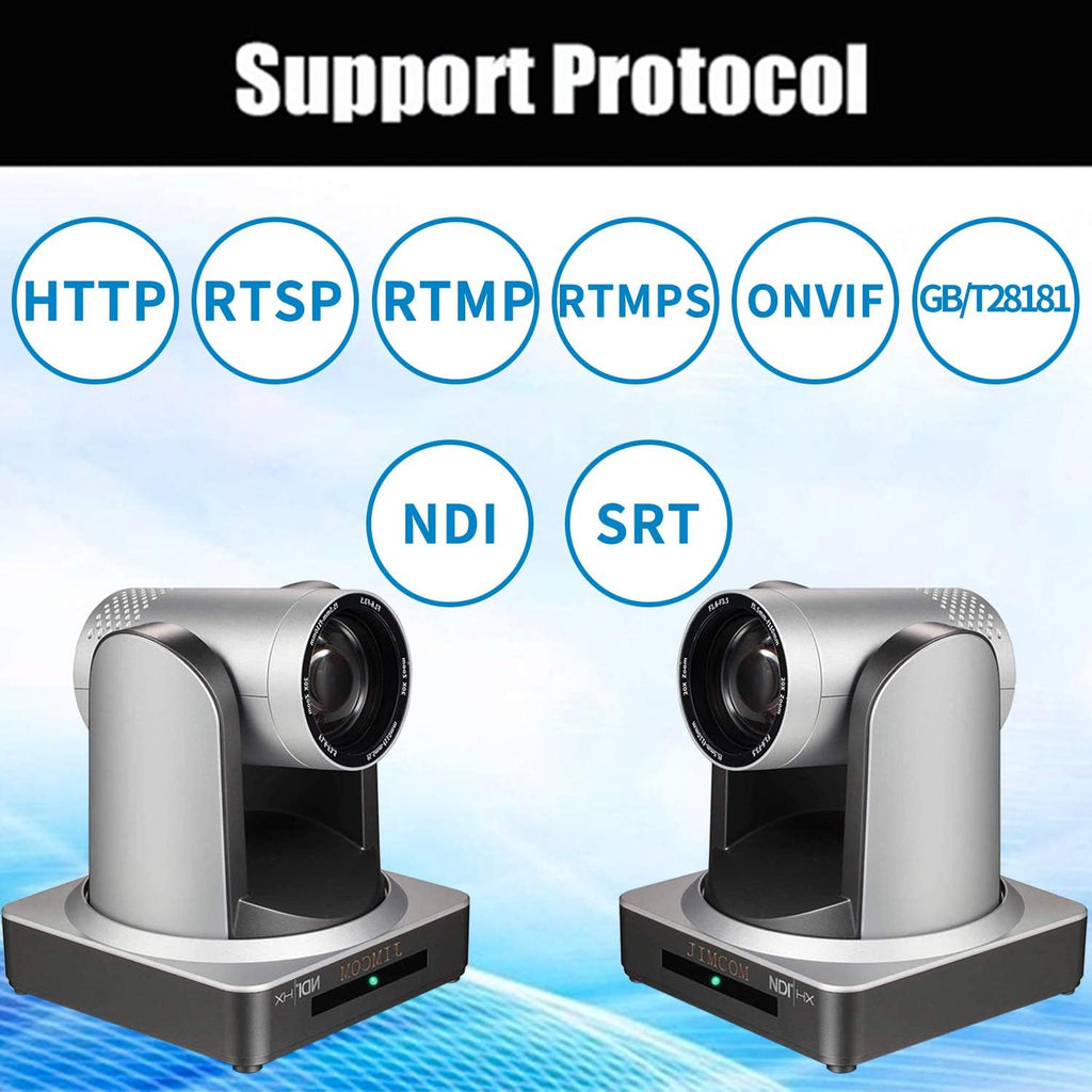 20X NDI HX PoE PTZ Camera V846946
