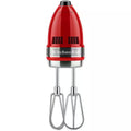 Empire Red Hand Mixer with Beater and Whisk Attachments O64652
