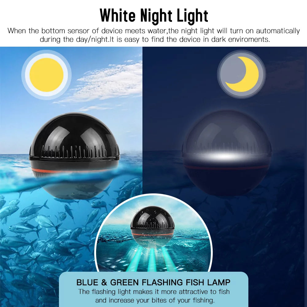Portable Fish Detector Depth Finder H4089