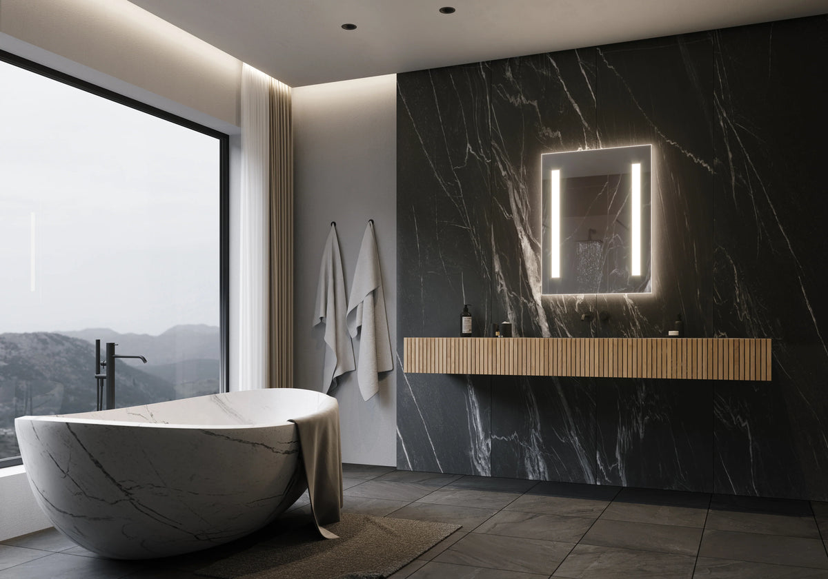 24 x 32 Rectangle Illuminated Mirror 6000K L497