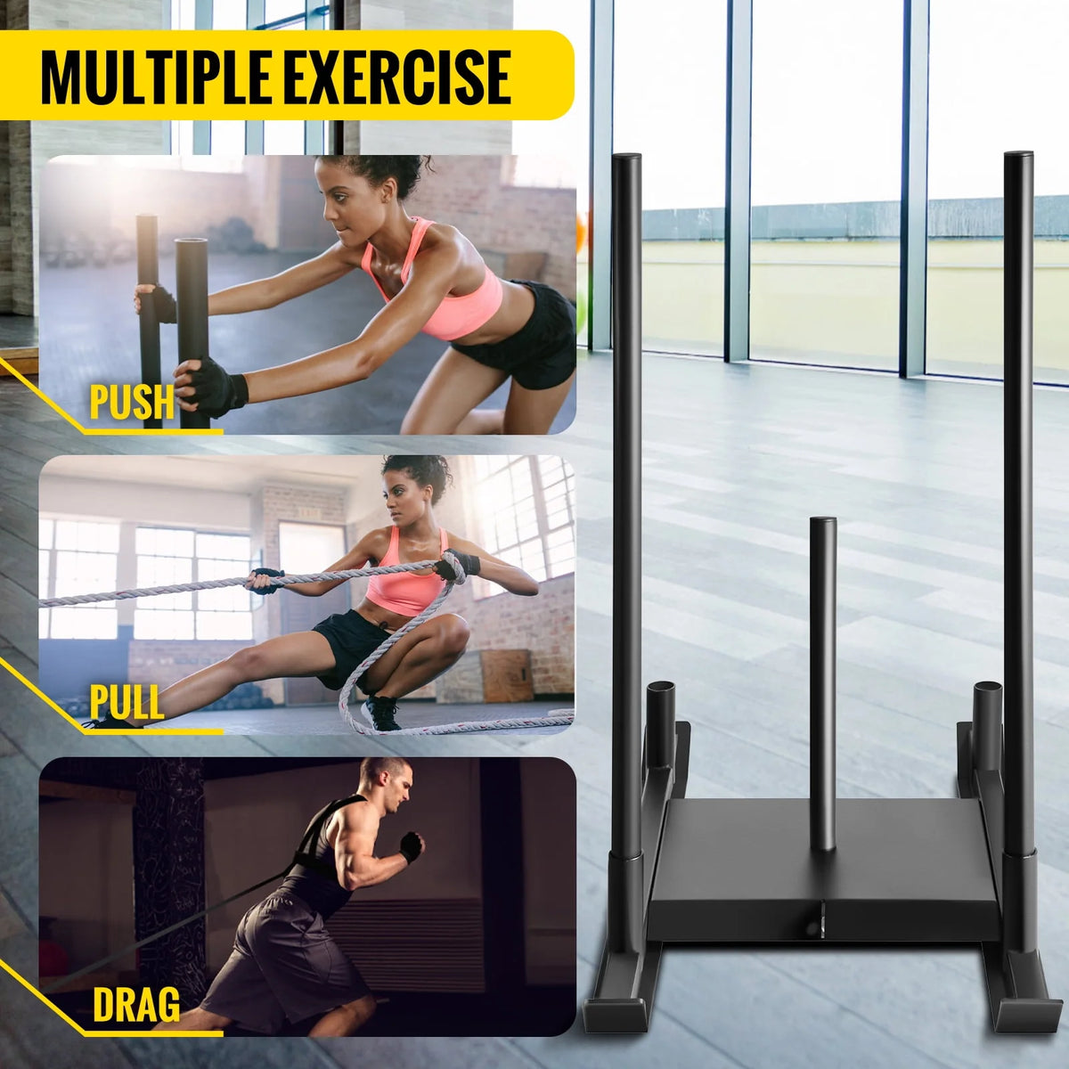 500lbs Capacity Training Sled P28838