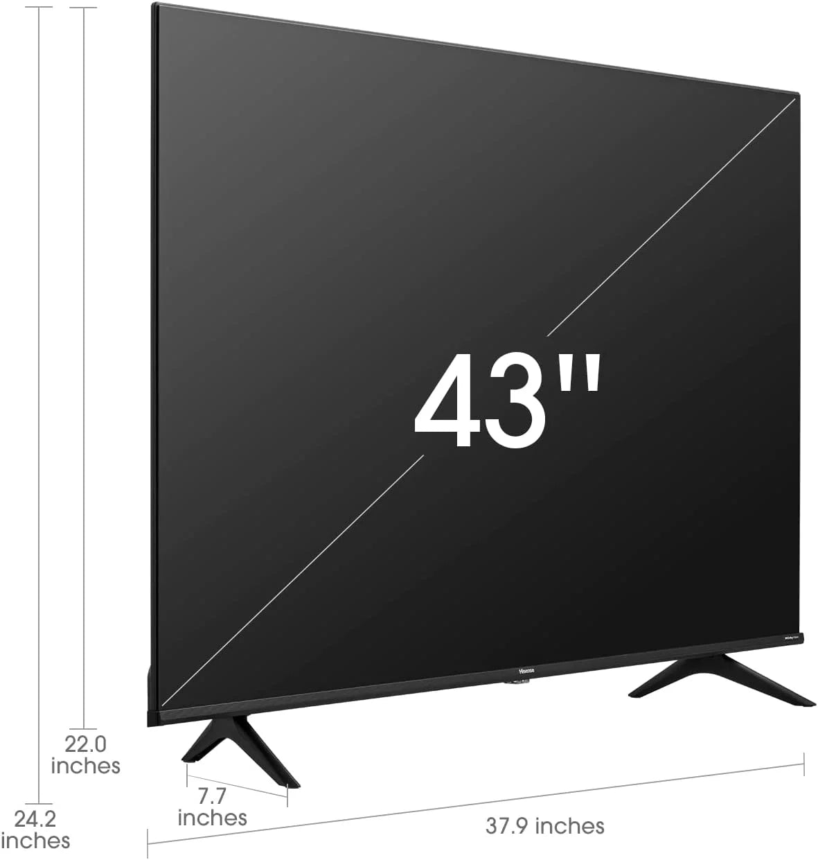 43-Inch 4K UHD Google Smart TV X18754