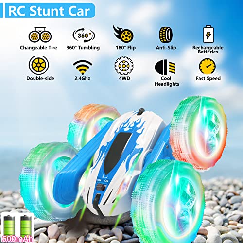 Remote Control Car 360 Flip 2.4Ghz Double-Sided Stunt Car N4089