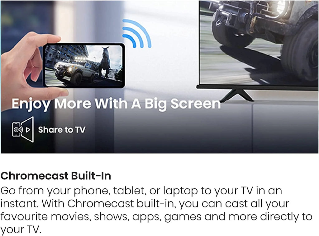43-Inch 4K UHD Google Smart TV X18754
