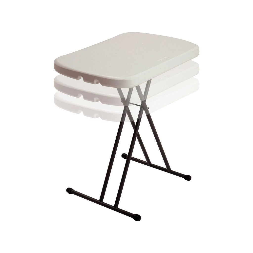 26 inch Rectangle White Granite Table V920039