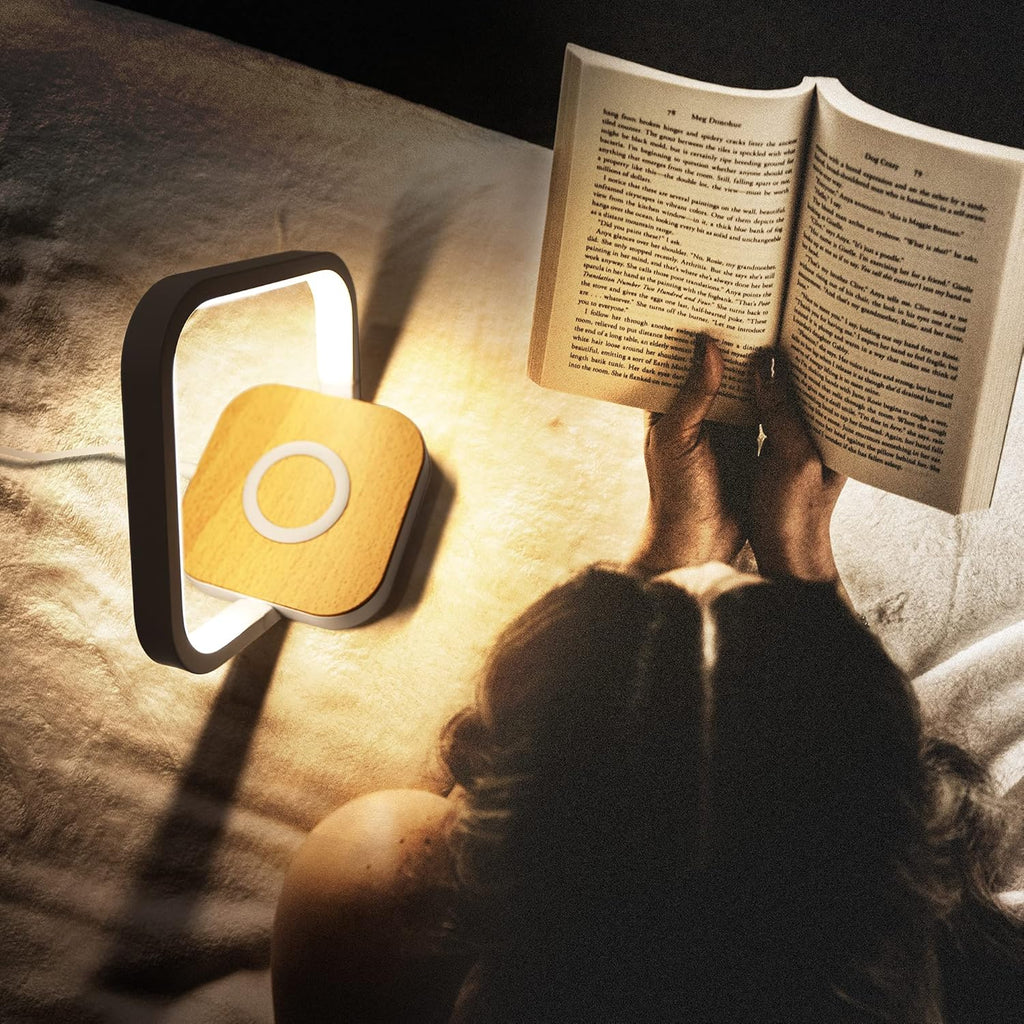 LED Bedside Lamp with Wireless Charger G766
