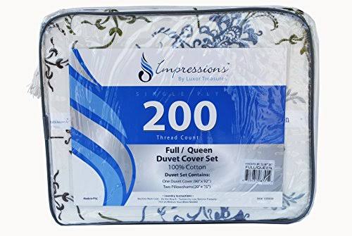 Cotton King 3-Piece Duvet Cover Set K719471
