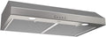 Three-Speed Under-Cabinet Range Hood with LED Lights, 30, Stainless Steel U737