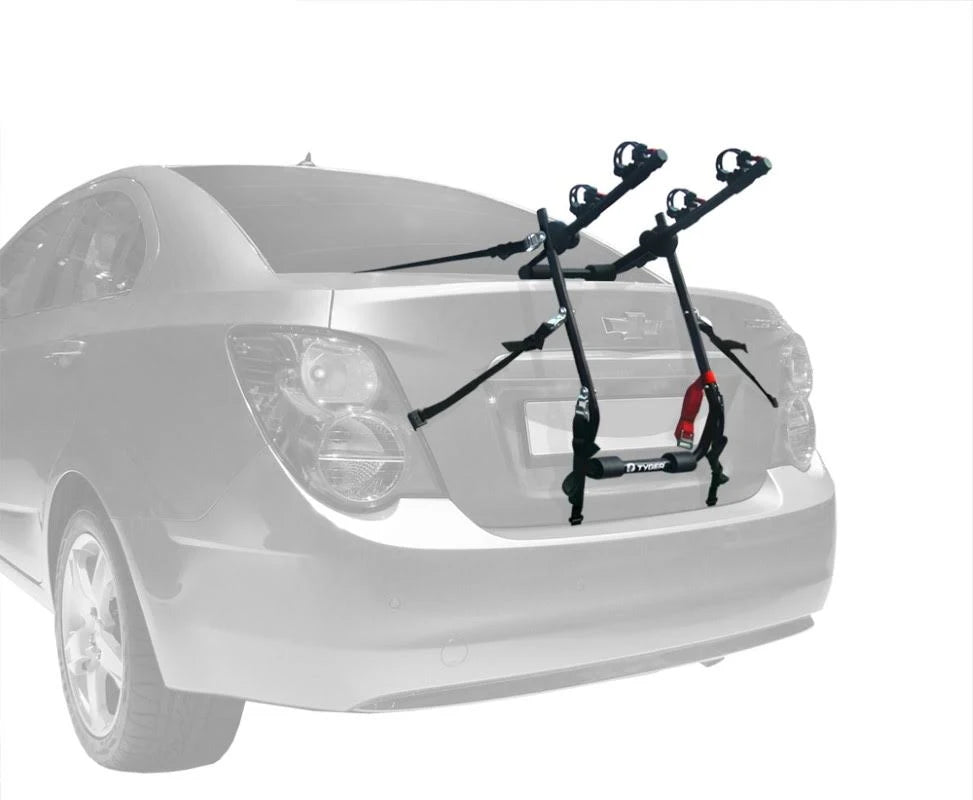 Black 2-Bike Trunk Mount Bicycle Carrier K6299