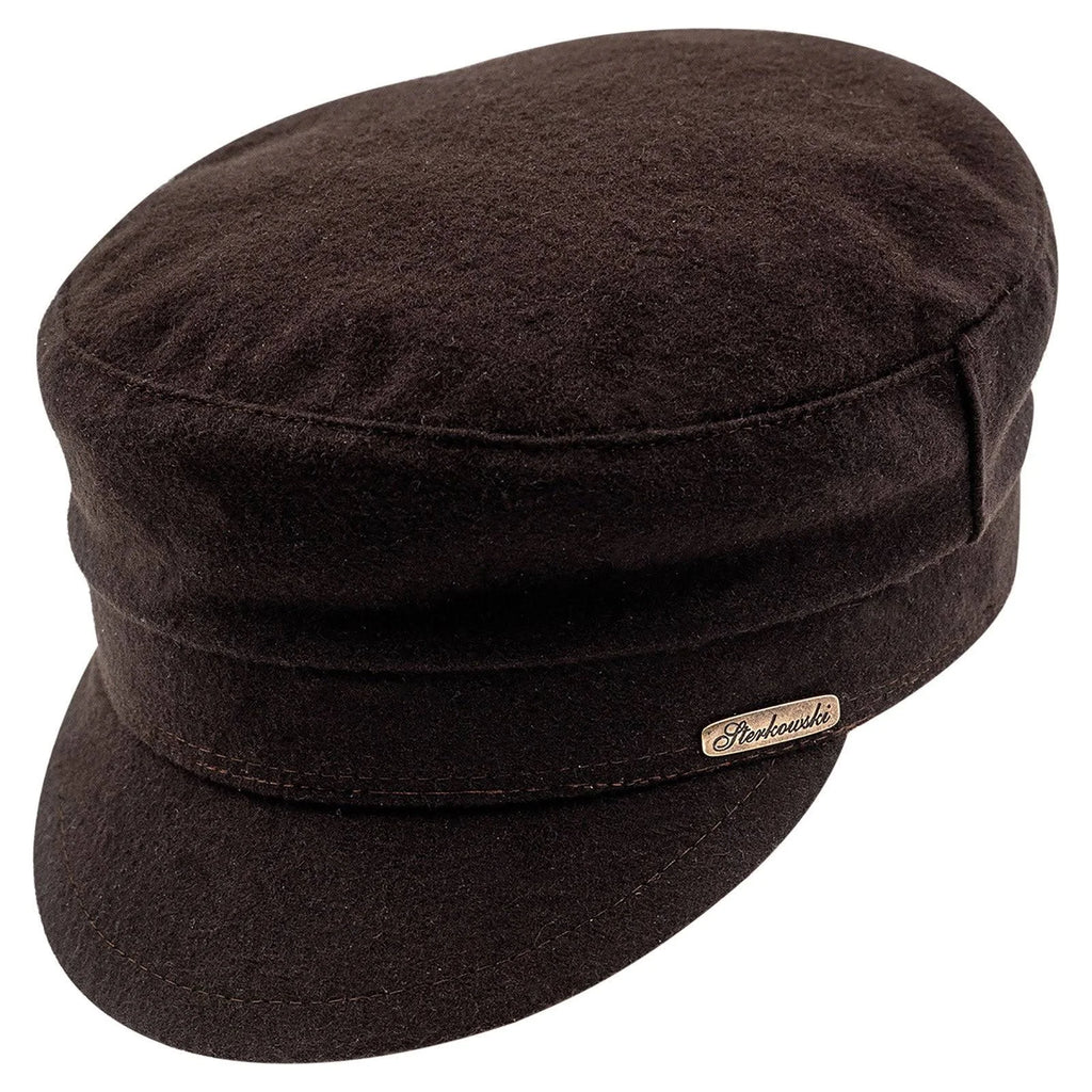 Wool Cloth Peaked Cap Y12780