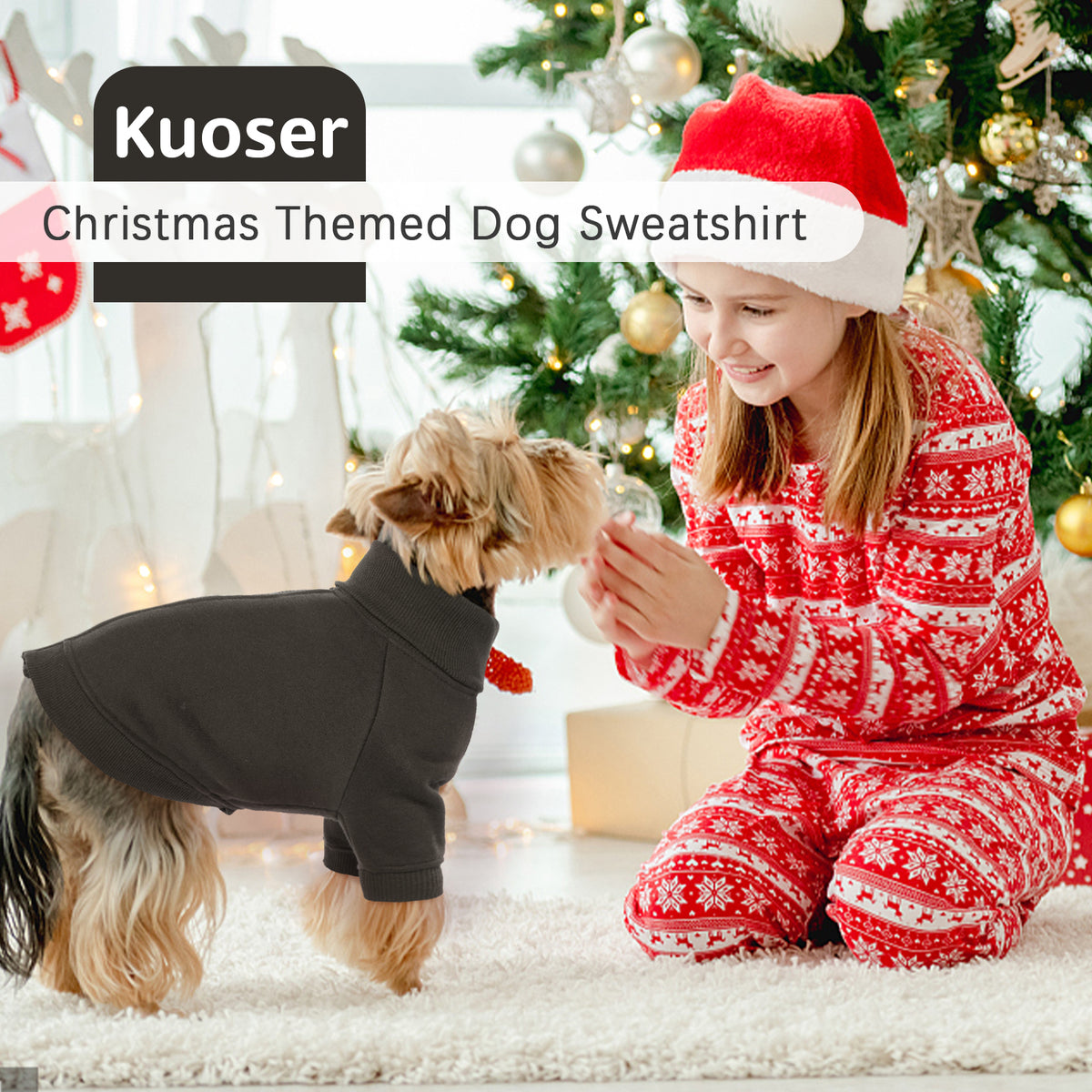 Dog Sweatshirt with Back Zipper Q18792