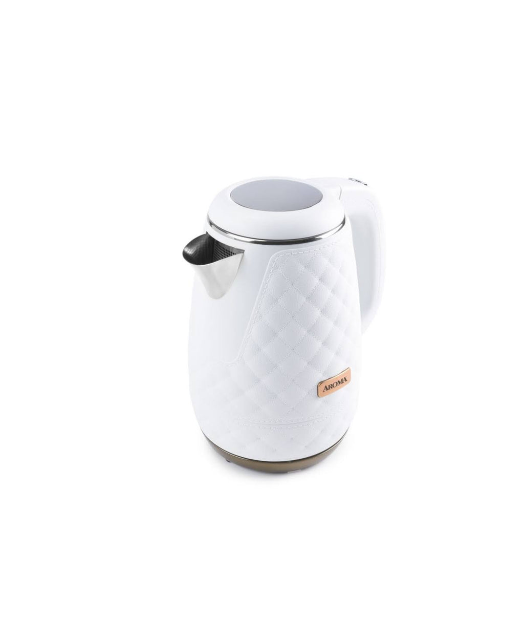 White 1.2L Stainless Steel Electric Water Kettle J498