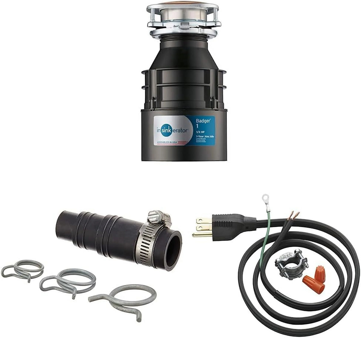 1/3 HP Continuous Feed Garbage Disposal I216766