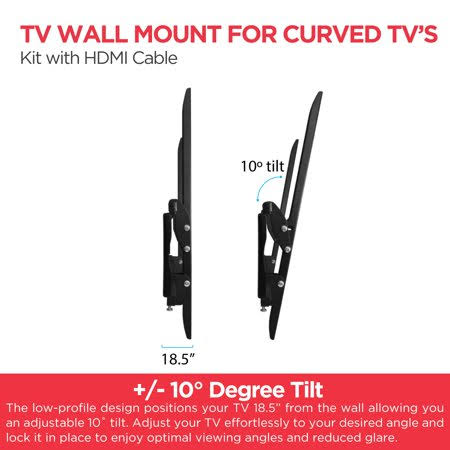 42 inch-65 inch TV Wall Mount Kit with HDMI Cable G698602