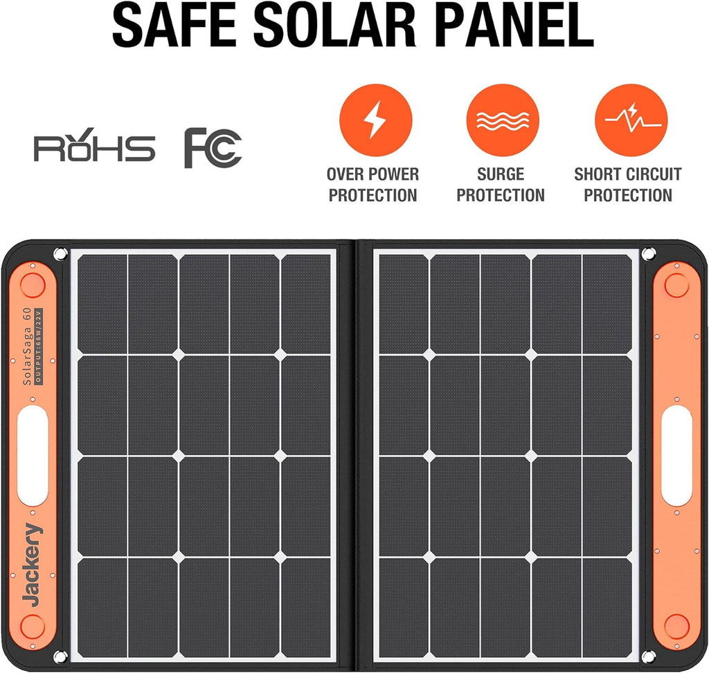 60W Portable Foldable Solar Panel J929754