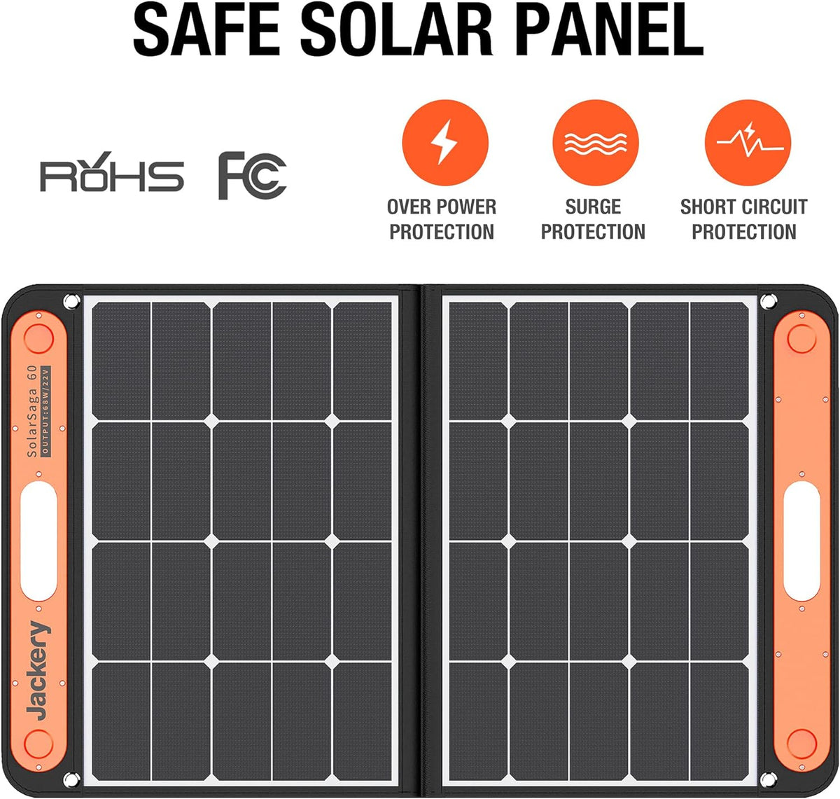 60W Portable Foldable Solar Panel J929754