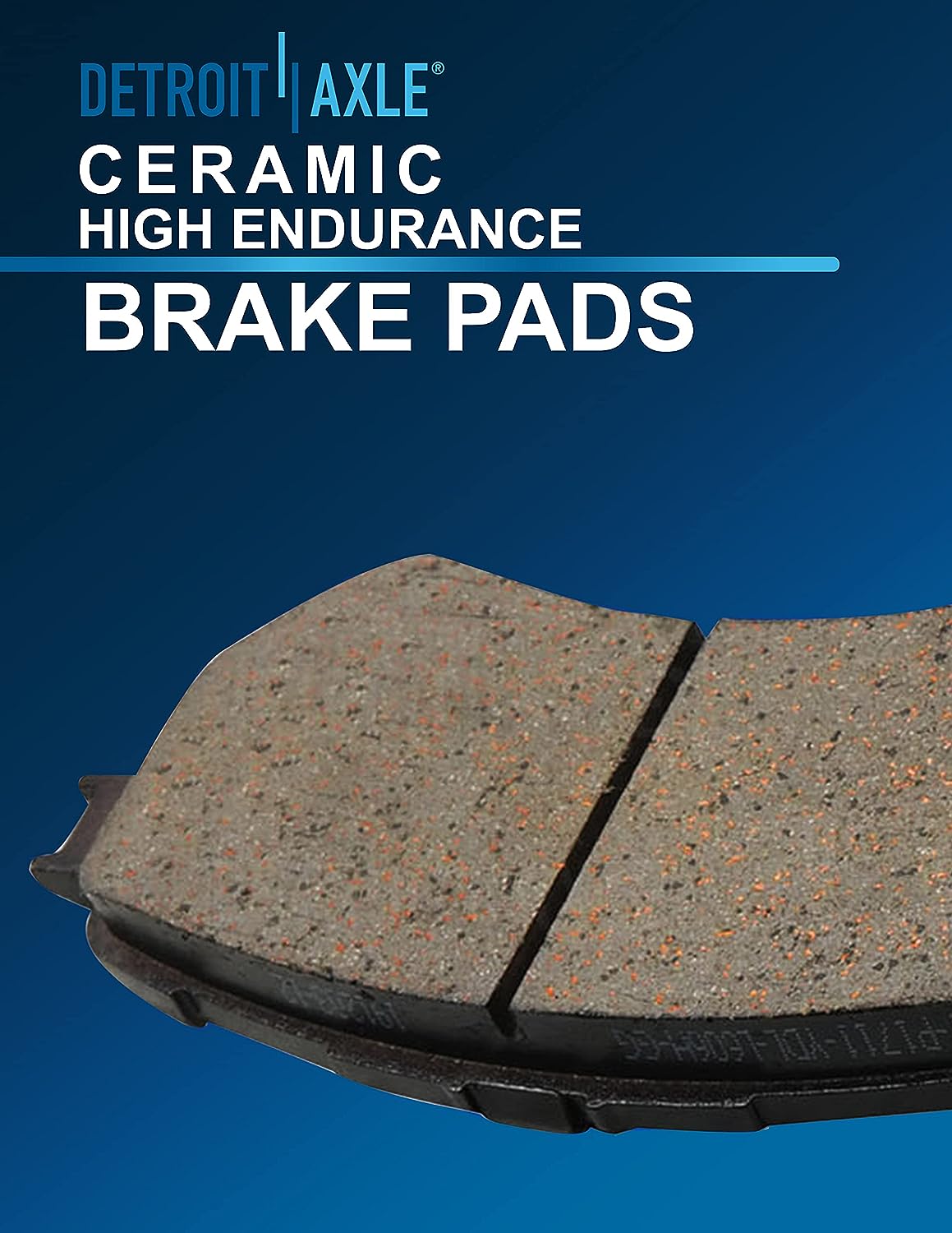 Front Drilled and Slotted Brake Rotors with Ceramic Pads J22558