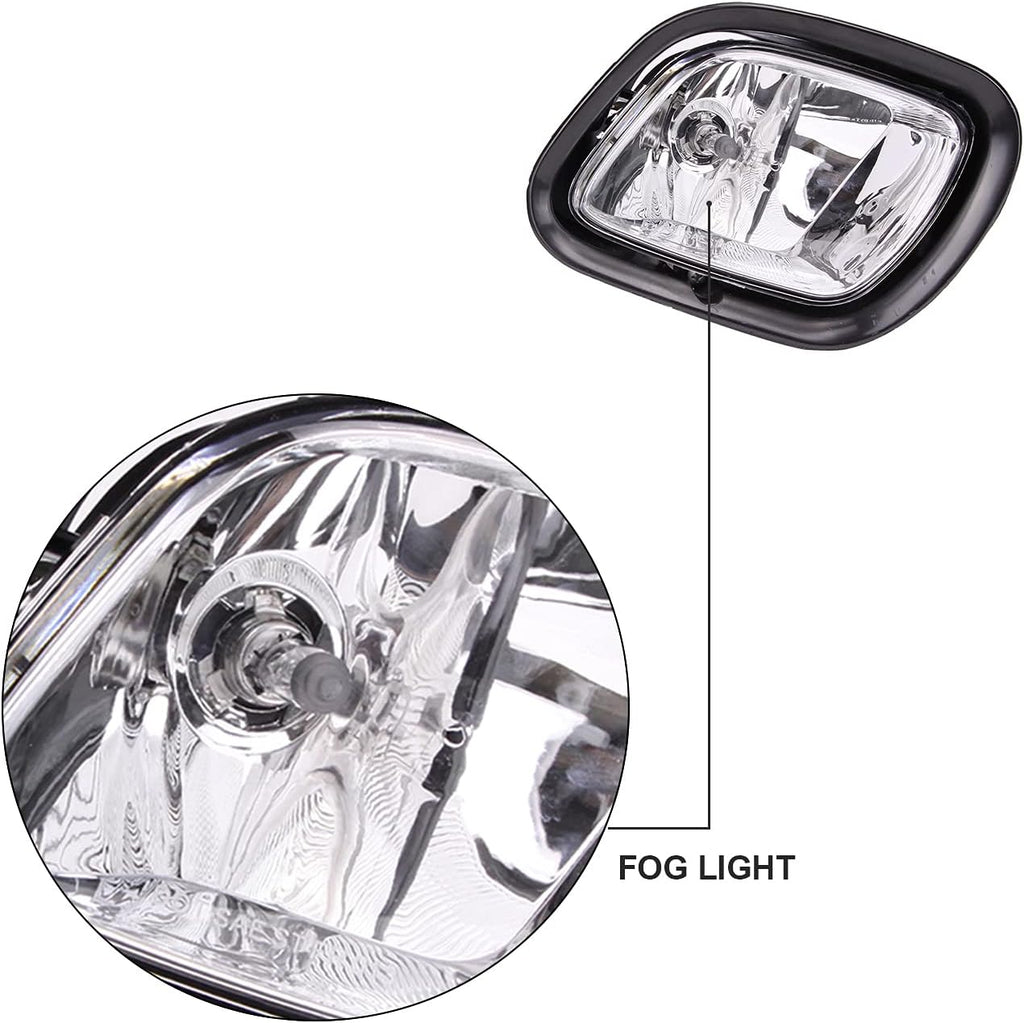 Fog Light Driver Left and Passenger Right Side Set H72523