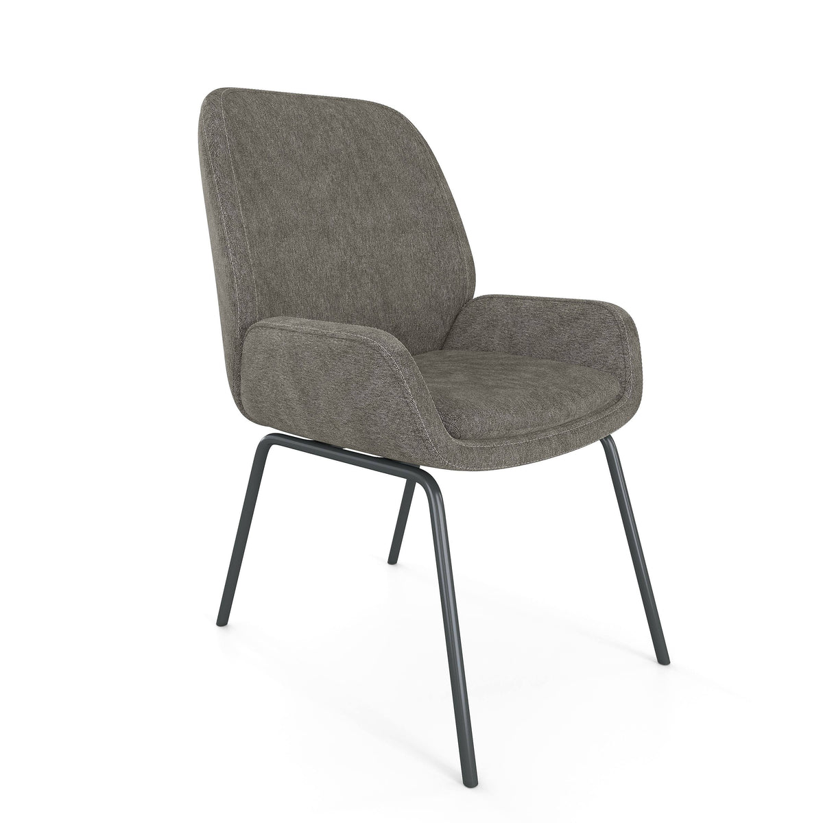 Fabric Guest Chair Gray Seat/Back I8823