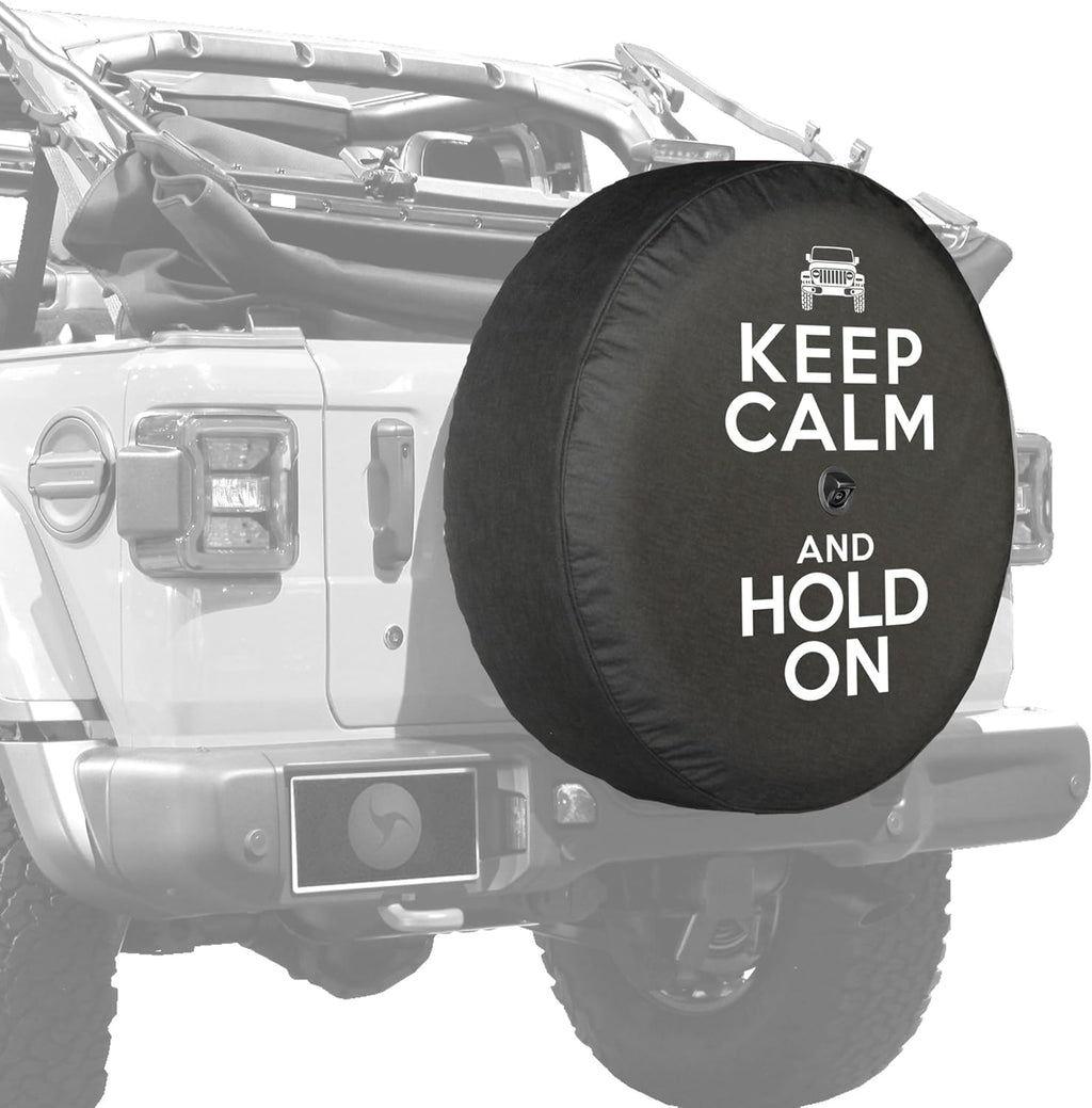 Soft JL Tire Cover with Back-up Camera F5232