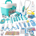 48Pcs Pretend Play Doctor Kit Toys Stethoscope Medical Kit Q4888