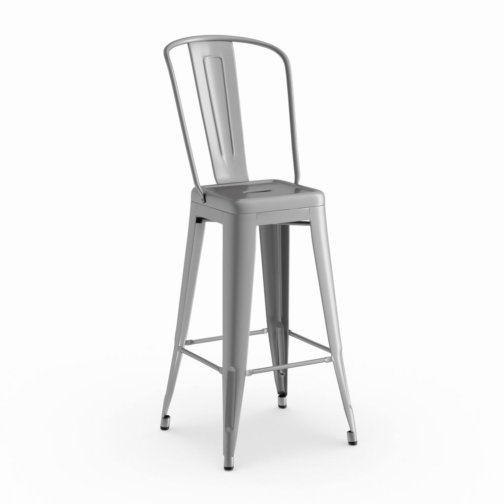 Green Metal Bar Stool O20604