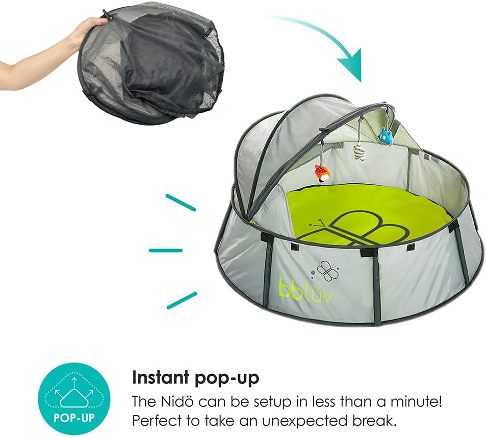 2-in-1 Travel & Play Tent with UV Protection S36715