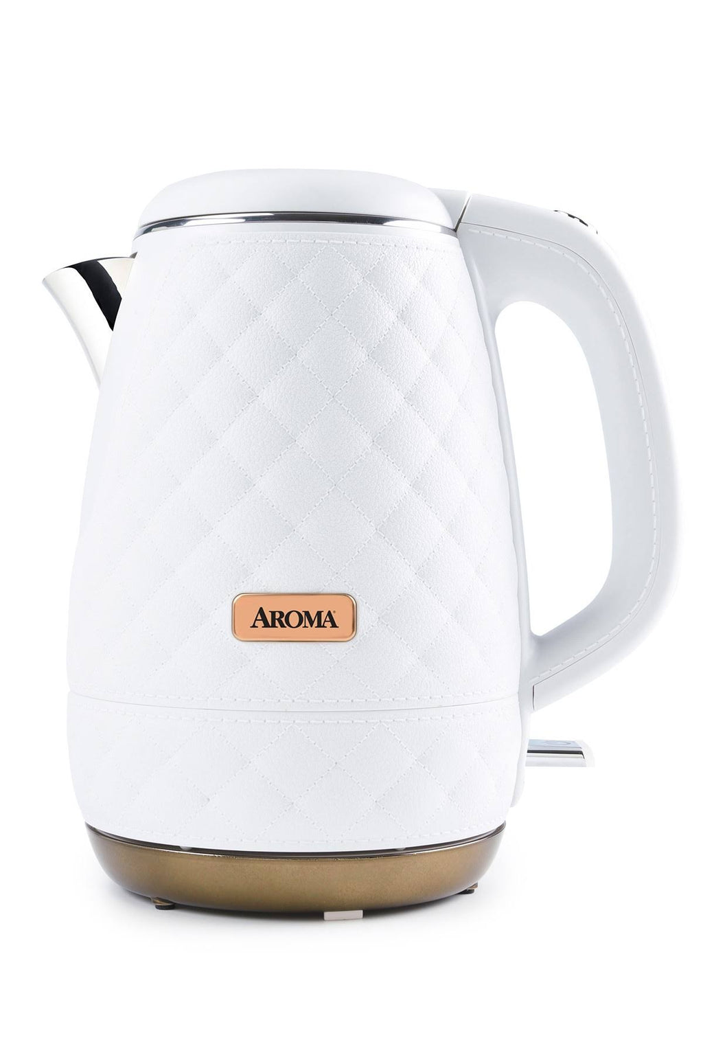 White 1.2L Stainless Steel Electric Water Kettle J498