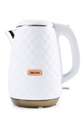 White 1.2L Stainless Steel Electric Water Kettle J498