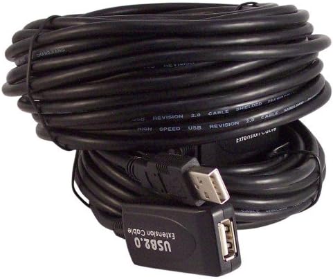 80 Foot USB 2.0 Active Extension Repeater Cable H7811