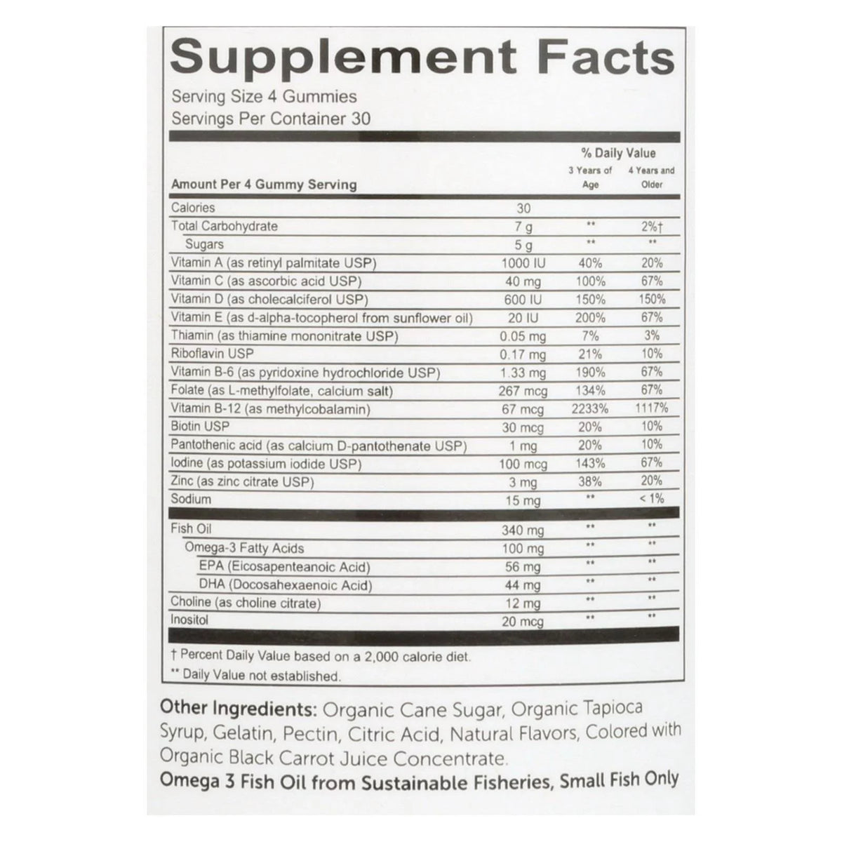 Gummy Vitamin - Cherry - 120 count F726