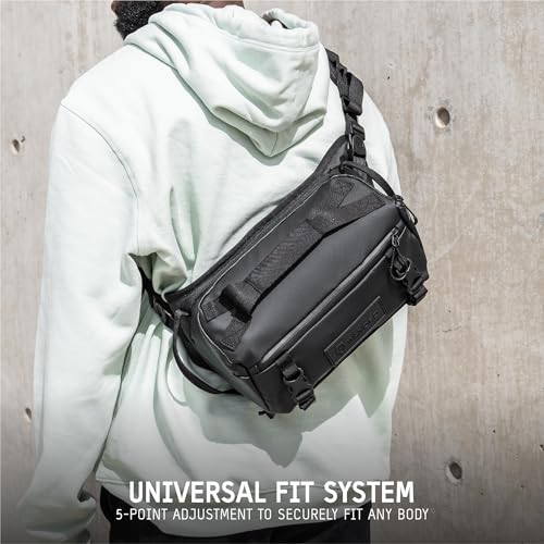 Compact Camera Sling and Crossbody Bag with Fast Access, 3-Way Carry (Wasatch Green) B760993