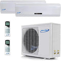2 Zone Mini Split Ductless Air Conditioner O184065