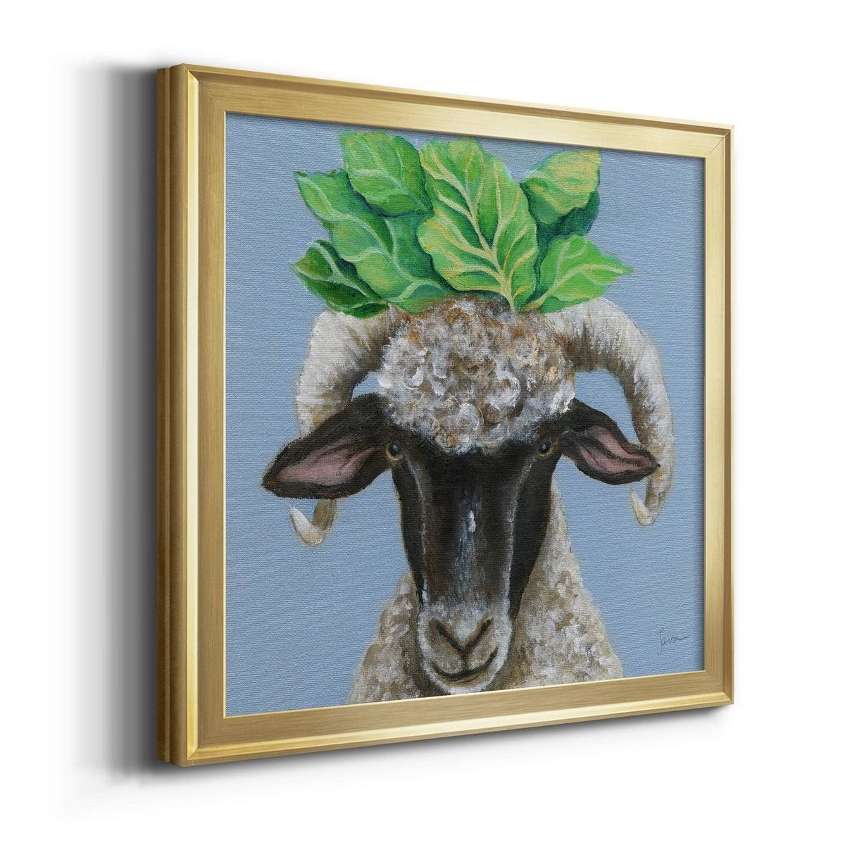 Black 32x32 Framed Canvas A105