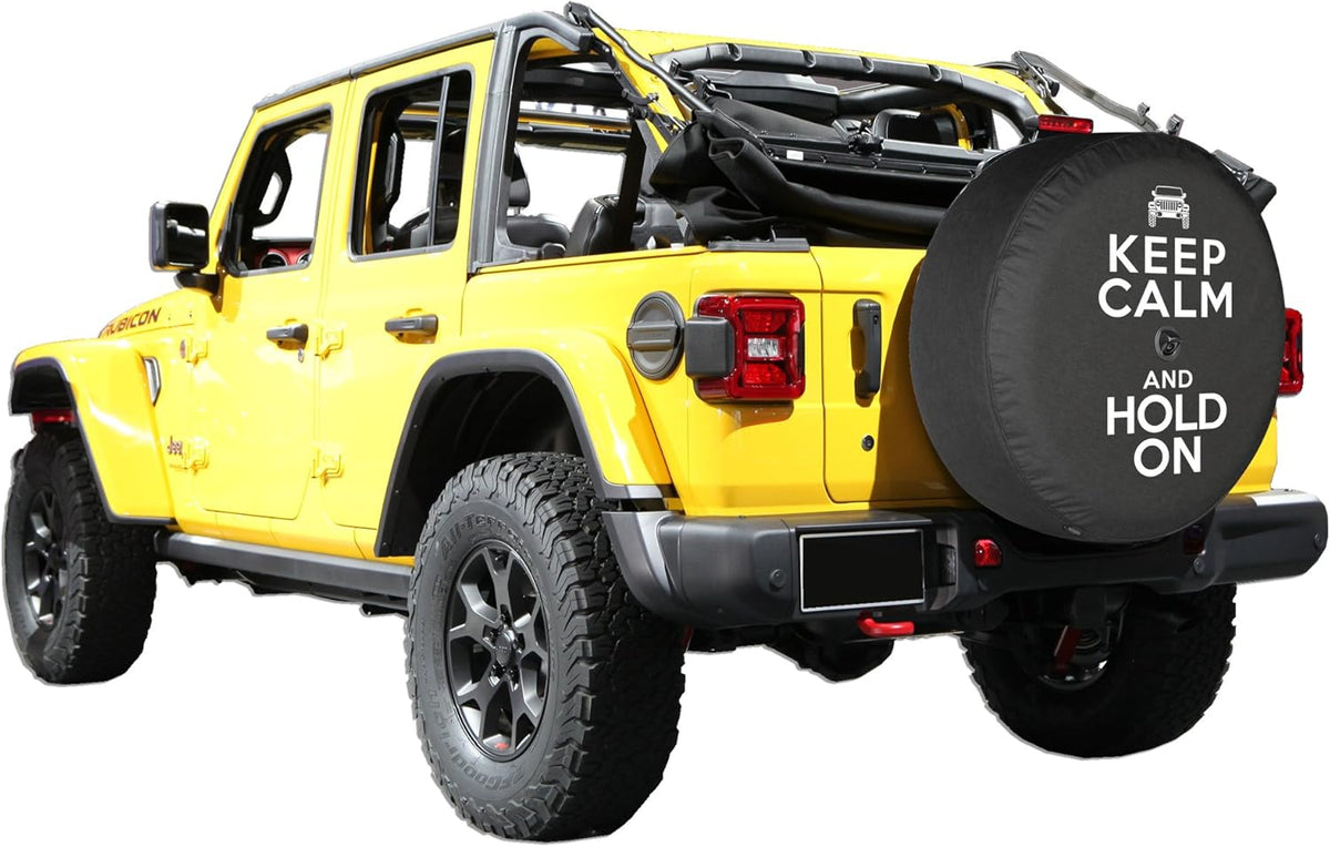 Soft JL Tire Cover with Back-up Camera F5232