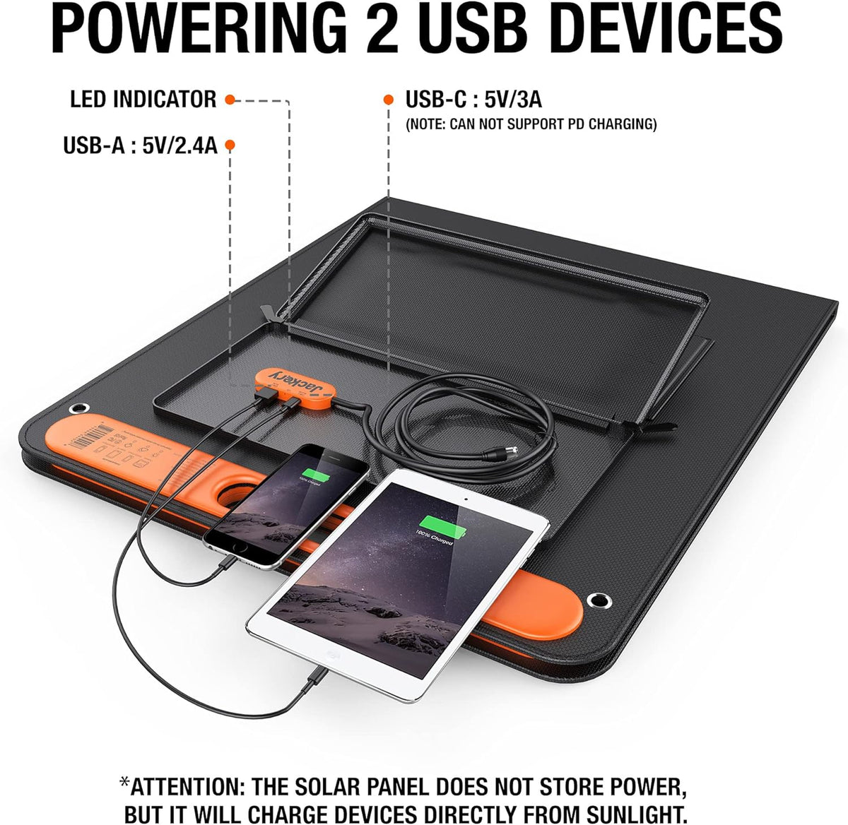 60W Portable Foldable Solar Panel J929754