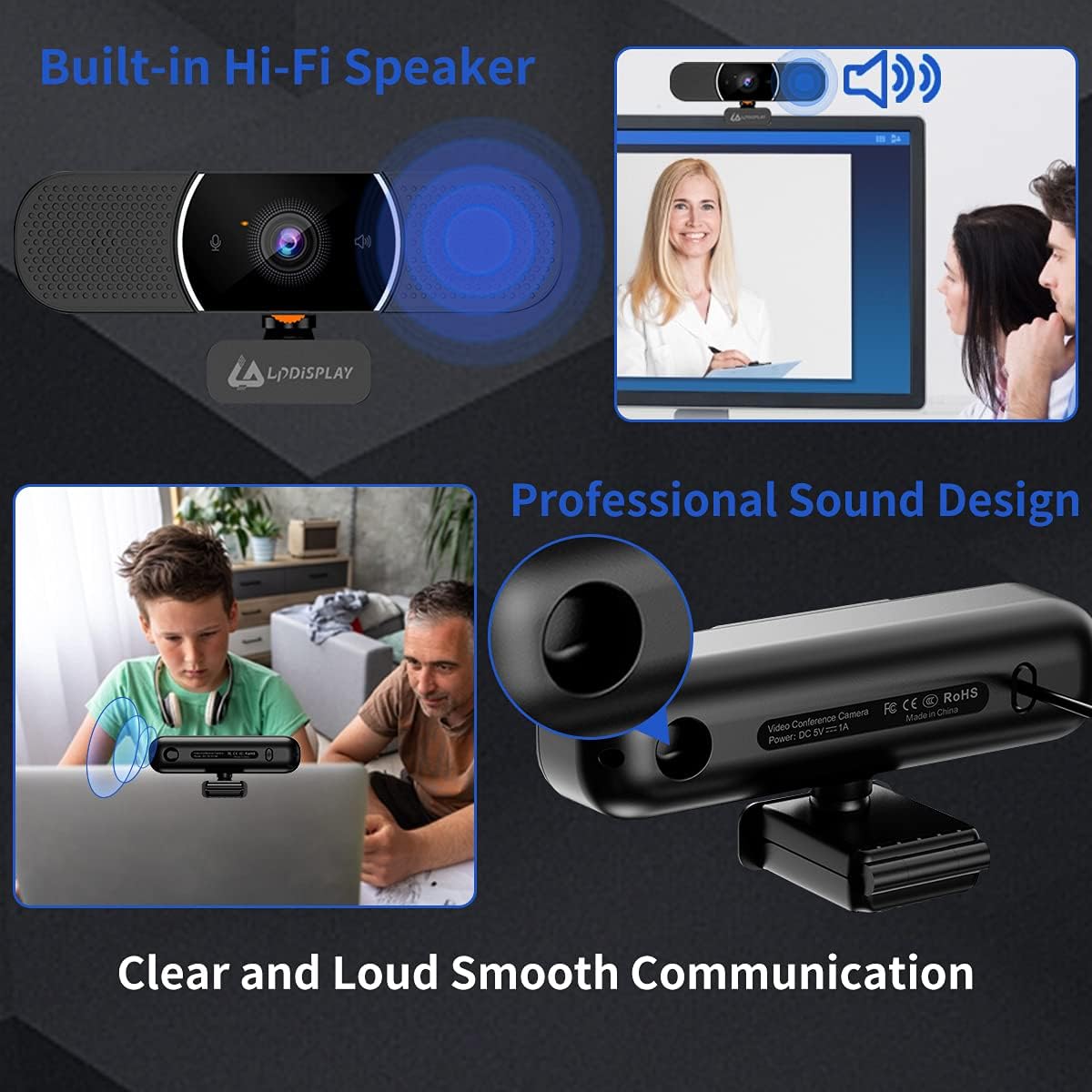 3 in 1 Full HD 1080P Webcam G4023