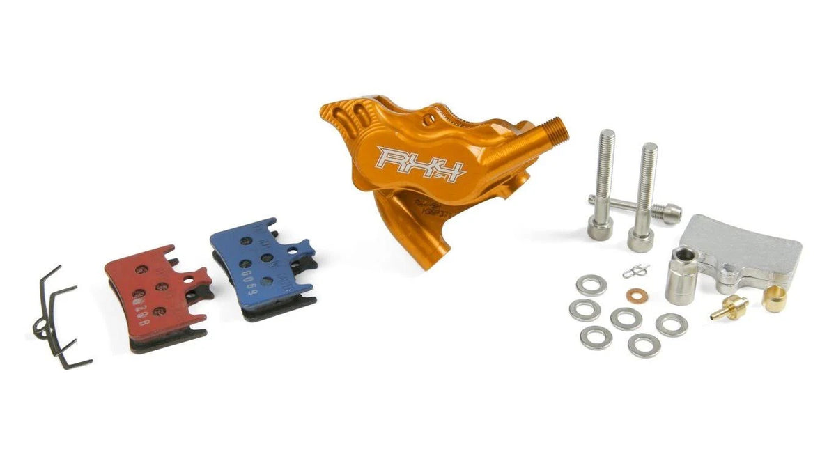 Orange Flat Mount Complete Caliper F51190