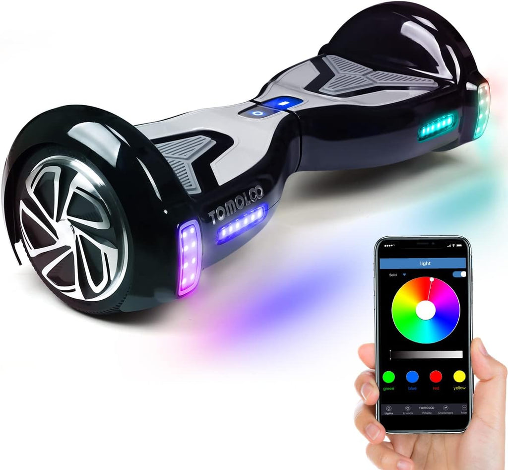 6.5" Wheel Self-Balancing Scooter with Bluetooth Speaker and LED Lights S89200